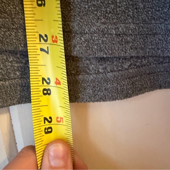 The North Face Heathered Gray 1/4 Zip Pullover, Size Large, EUC - Picture 6 of 6